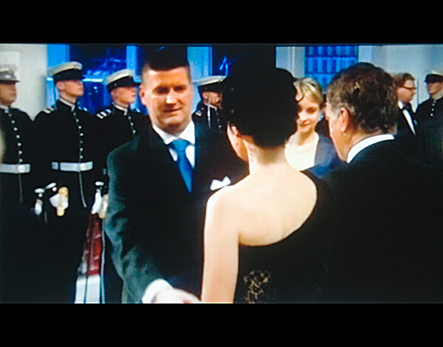 Presidentin kättely